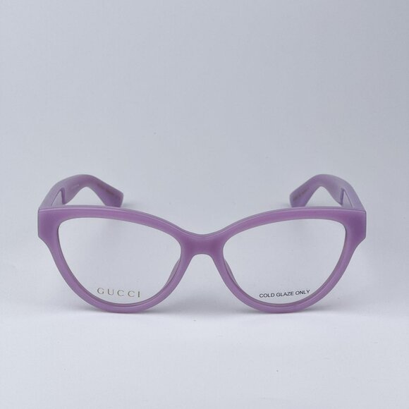 Gucci Women BRAND NEW Eyeglasses Violet Cat Eye GG1581O 004 - Picture 1 of 9